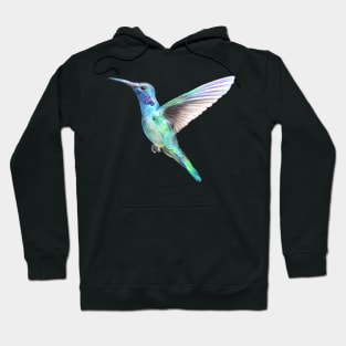 Hummingbird - White Hoodie